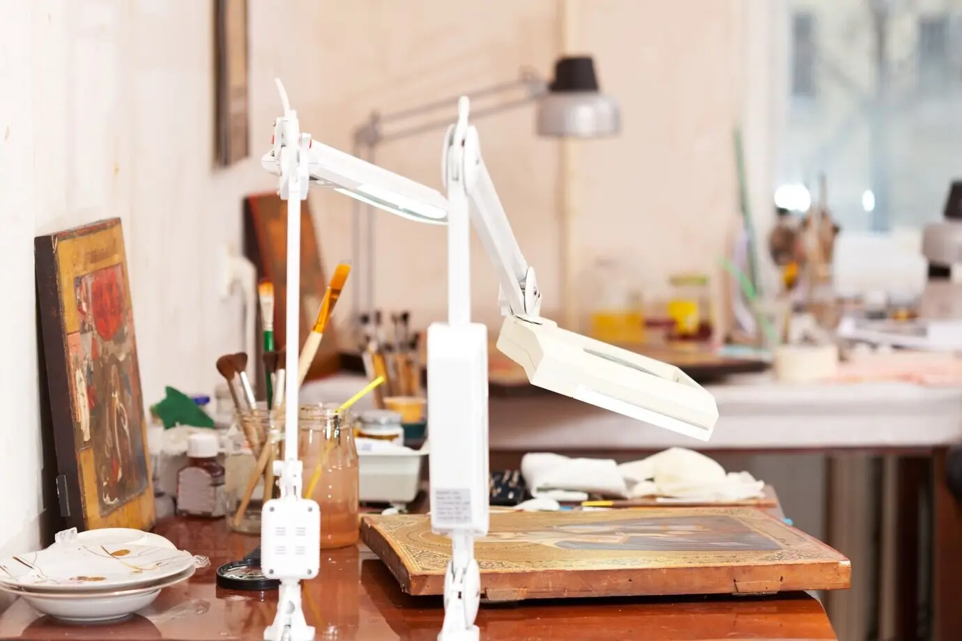 Restaurierungswerkstatt für Ikonen